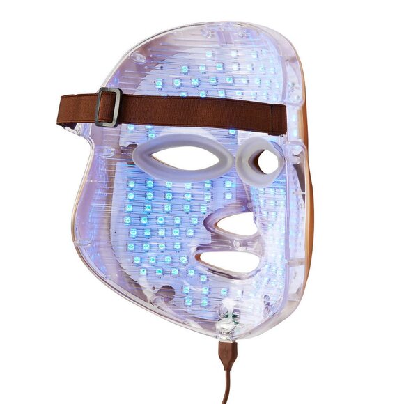 New MZ Skin LED Light Therapy Golden Facial Treatment Device Home Spa Luxury - Picture 2 of 6
